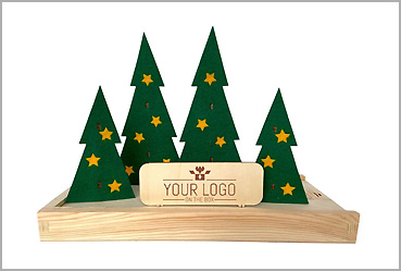 Goy Werbemittel-Agentur - Weihnachtsartikel - Weihnachtswald in der Box